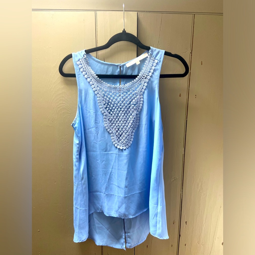 ModCloth light blue tank, size L